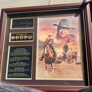 John Wayne: Life and Legacy Commemorative Print
